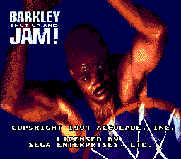 Заставка игры Barkley: Shut Up and Jam!